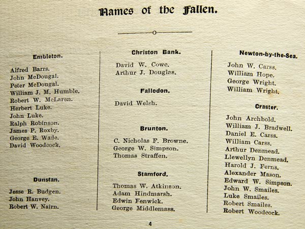 Spitalford Memorial Commemorative Booklet - Page 4